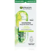 Garnier Skin Naturals Niacinamide maska za lice 15g