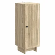 Vidaxl Strani šal Sonoma hrast 33 x 34,5 x 90 cm Inženirski les