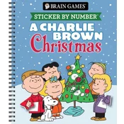 Brain Games - Sticker by Number: A Charlie Brown Christmas