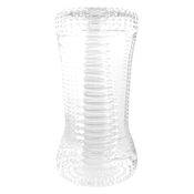 Ero Masturbator - Me You Us Ripple Dual End Stroker Male Masturbator Transparent