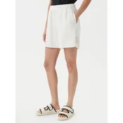 Liu Jo Kratke hlače iz tkanine TA5227 J4869 Écru Relaxed Fit