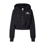 Nike Sportswear Jopa na zadrgo PHNX FLC črna/off-bela