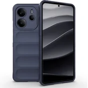 GS Ovitek za Xiaomi Redmi Note 14 4G, igralni, udarno odporen, temno moder