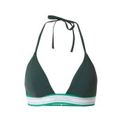 Calvin Klein Swimwear Bikini zgornji del  zelena / bela