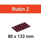 Brusni list Rubin 2 STF 80X133 P120 RU2/50 kos
