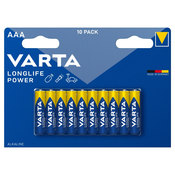 Varta Micro baterija (AAA) alkalno-manganova Varta High Energy LR03 1.5 V 10 kosov