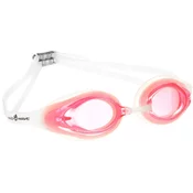 Mad wave alligator goggles pink