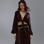 Bluza z visokim deležem viskoze