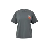 QS Majica temno siva/oranžna/magenta/bela