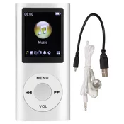 Venisymlis 32 GB Bluetooth MP3 predvajalnik - s kartico in dodatki (srebrna), (22105265)