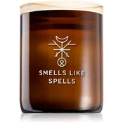 Smells Like Spells Norse Magic Thor dišeča sveča z lesenim stenjem (concentration/career) 200 g