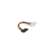ROLINE Roline trdi disk priključni kabel [1x 4-polni moški konektor Molex - 1x električni ženski konektor SATA] 0.15 m, (20415760)