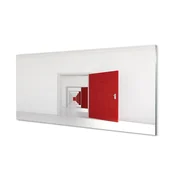 tulup.si Slika na akrilnem steklu Inception vrata 125x50 cm 4 obešalnika