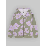 Roxy Twenty Five Miles Kids jopica s kapuco oil green hippy shake