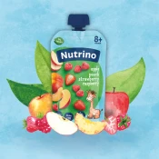 Nutrino jabolko, breskev, jagoda in malina, 8+ m, 100 g