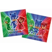 Procos Papirnati prtički PJ Masks, 20 kosov.