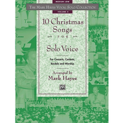 HAYES:10 CHRISTMAS SONGS MEDIUM LOW VOICE