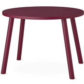 nofred® drveni stolic za mališane mouse burgundy (2-5 godina)