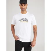 THE NORTH FACE Majica MNT LINE RG SS bela