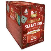 Brit Care Cat Christmas Multipack Juhe 15x 75 g