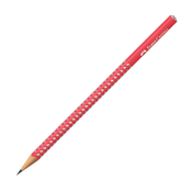 Grafitna olovka Faber-Castell Sparkle - Bombonasto crvena