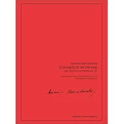 MERCADANTE:CONCERTO IN MI MINORE (E-MOLL) OP.57 PER FLAUTO E PIANOFORTE