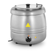 Royal Catering Električni jušni termo kotel iz nerjavečega jekla cool-touch 400 W 10 l 35-80C srebrn, (21384213)