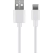 MicroConnect Kabel USB C-A 2.0, 0,5m, bel