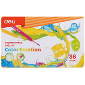 Olovke u boji Deli Color Emotion - EC00235, 36 boja, u kutiji
