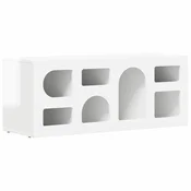 Vidaxl TV omarica ELST 100 x 35 x 40 cm Visok sijaj bela