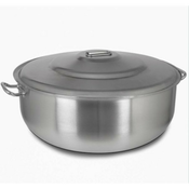 Kapp šerpa inox plitka 36x20cm 21 L 30013620 ( Kap-0087 )