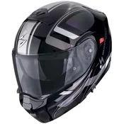 Modularna motociklisticka kaciga Scorpion EXO-930 EVO ARDENS crna kameleon