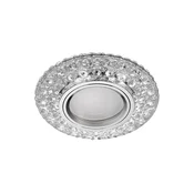 71095 - Ugradno plafonsko svetlo ELEGANT GLASS FIX 1xGU10/50W+LED/3W 4000K