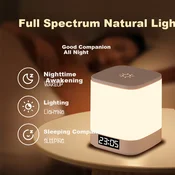 Heart Lock Nocna lampa, 7200mAh, Bela