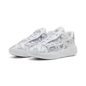 PUMA MB.05 Lo Team Basketball Shoes Unisex, Sports, White/Gray Echo, 40.5