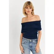 Cool & Sexy Ženska bluza Tf51, Tamnoplava