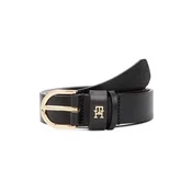 TOMMY HILFIGER Pas Essential Effortless črna