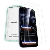Ugreen UGREEN KALJENO STEKLO ZA IPHONE 17 PRO MAX 2 KOS ZAŠČITNO VISOKO