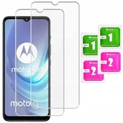 shumee 2x kaljeno steklo za Motorola Moto G50 Glass 9H