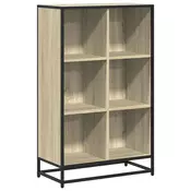 Ormaric za knjige boja hrasta sonome 65,5x33x107,5 cm drveni