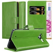 Cadorabo Cadorabo Case, združljiv z Nokia v travniku Green - zaščitni pokrov z magnetnim zapiranjem, stoječo funkcijo in režo za kartico, (20568593)