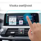 Zastitno staklo BMW X4 G02 za multimedijalni ekran.