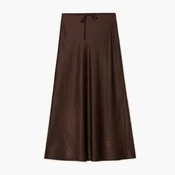Cropp - Maxi suknja - tamnosmede