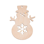 AtmoWood Lesen božični okrasek - snežak