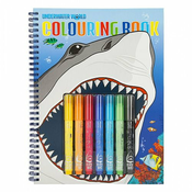 Dino World Pobarvanka | Pobarvanka Podvodni svet, 7-kratni popravek