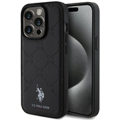 US Polo USHCP15XPYOK iPhone 15 Pro Max 6.7 black Yoke Pattern (USHCP15XPYOK)