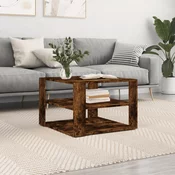 Stolic za kavu boja hrasta 58x58x40 cm konstruirano drvo