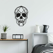 Wallity Zidna dekoracija Skull, 35x50 cm, 1.5 mm, Crna