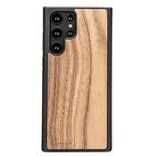 shumee Lesen ovitek za Samsung Galaxy S22 Ultra ameriški oreh