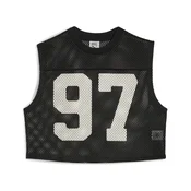 PUMA x ROSA? Relaxed Mesh Top Women, Clothing, Black, M
